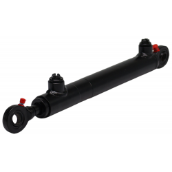 POLSKI CIENKI SIŁOWNIK HYDRAULICZNY 25x16 SKOK 250 L= 417 mm SKRAW-MET